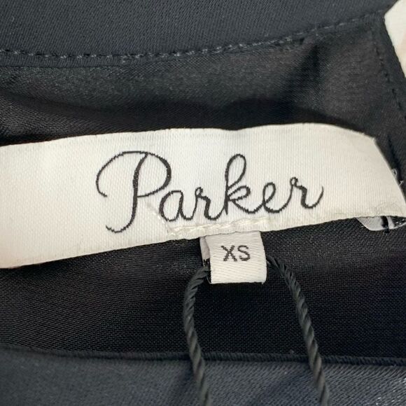 Parker New Parkdale Sleeveless Halter Keyhole Shift Cocktail Dress [XS] - Picture 10 of 13